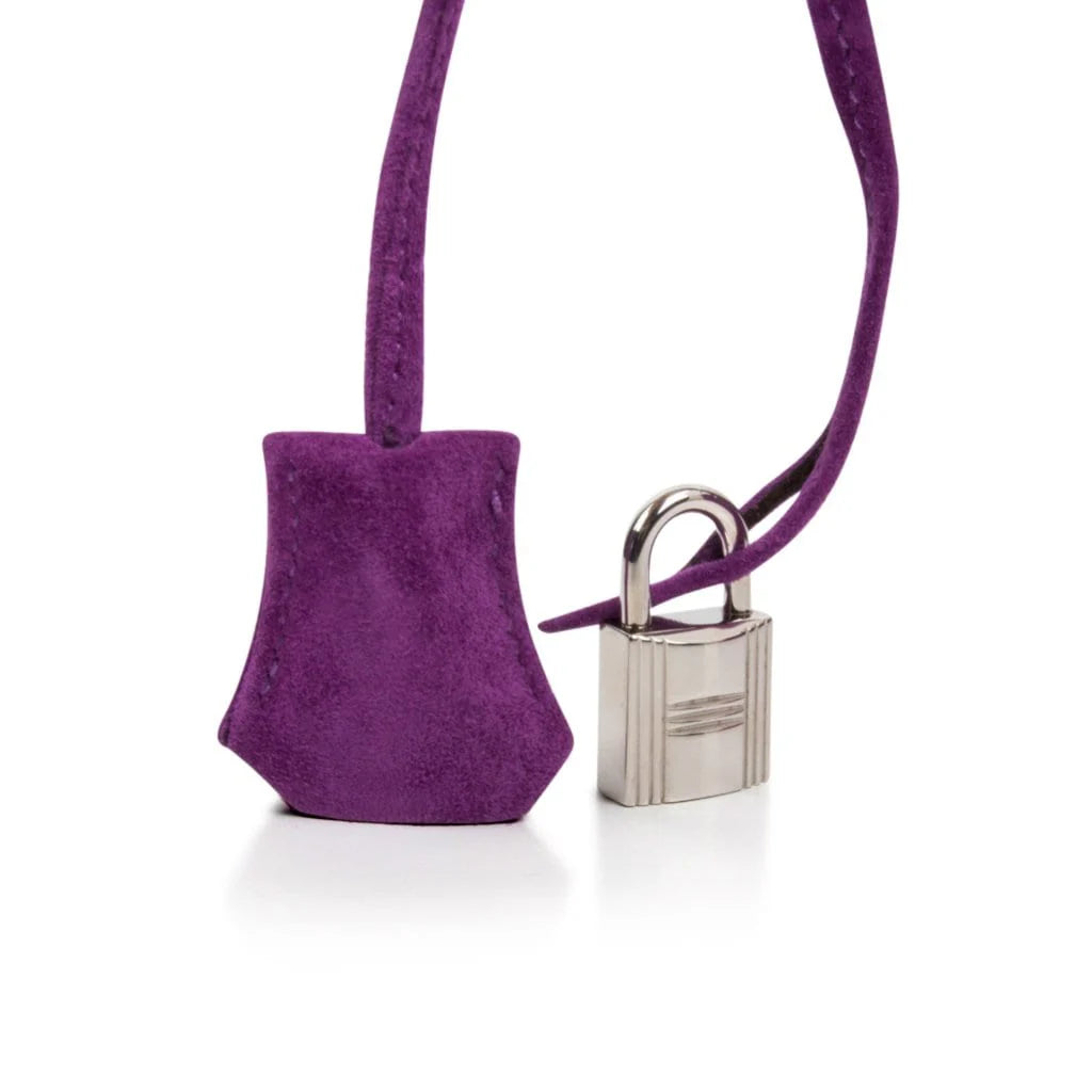 Violet Palladium Hardware Bag
