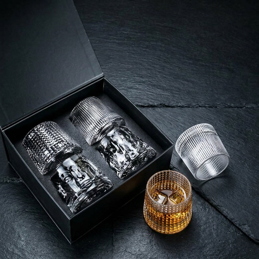 Home Whiskey Glassware Set Premium Gift Pack