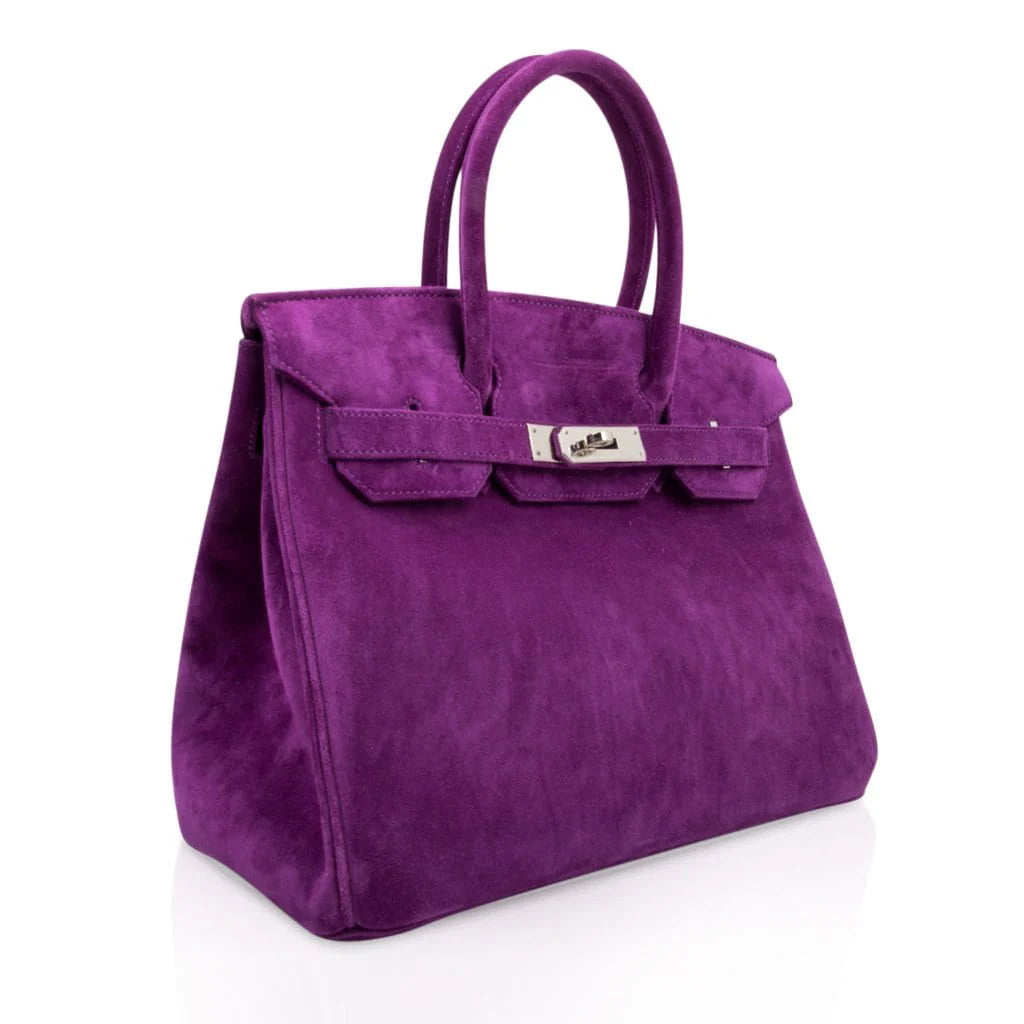 Violet Palladium Hardware Bag