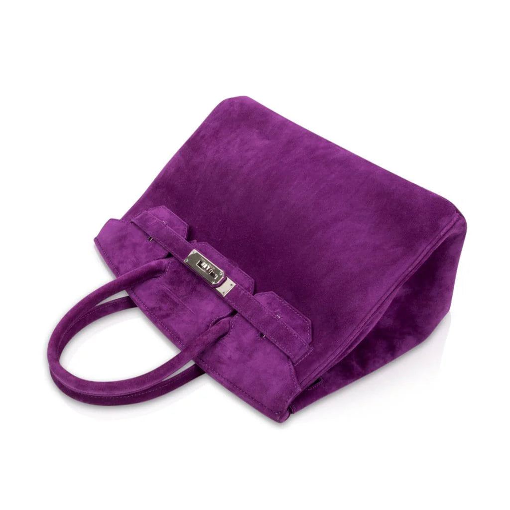 Violet Palladium Hardware Bag