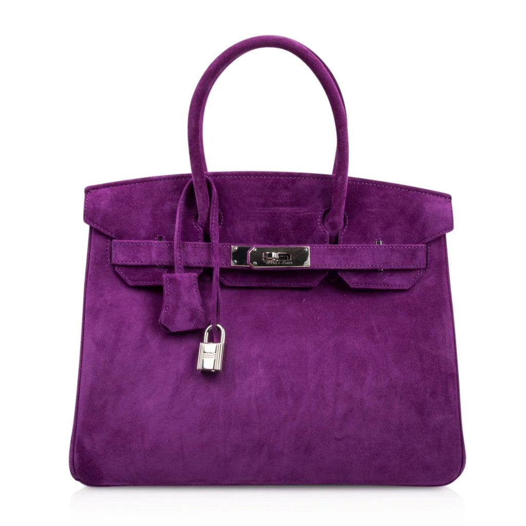 Violet Palladium Hardware Bag